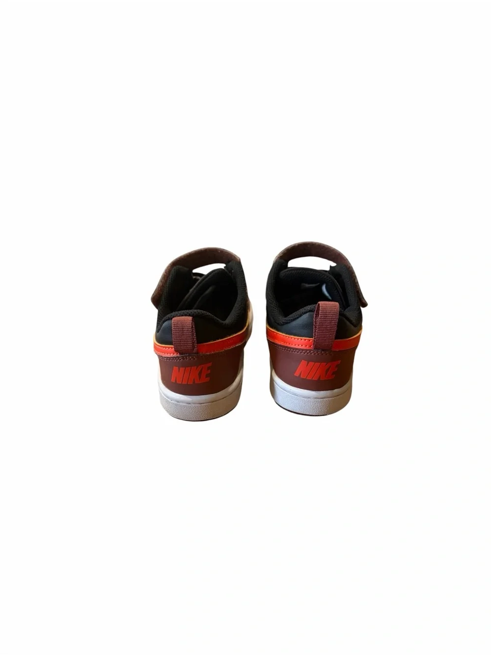 Nike Court Borough Low Recraft Sneaker in Brown, Black and Blue Accents